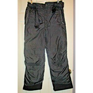 *KILLY Men's Black Winter Ski Snow Boarding Pants Belted - Size 36